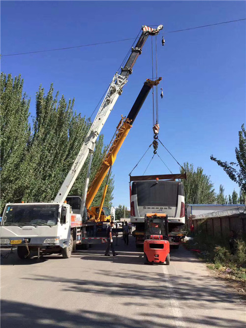 海兴县港口集装箱搬运案例